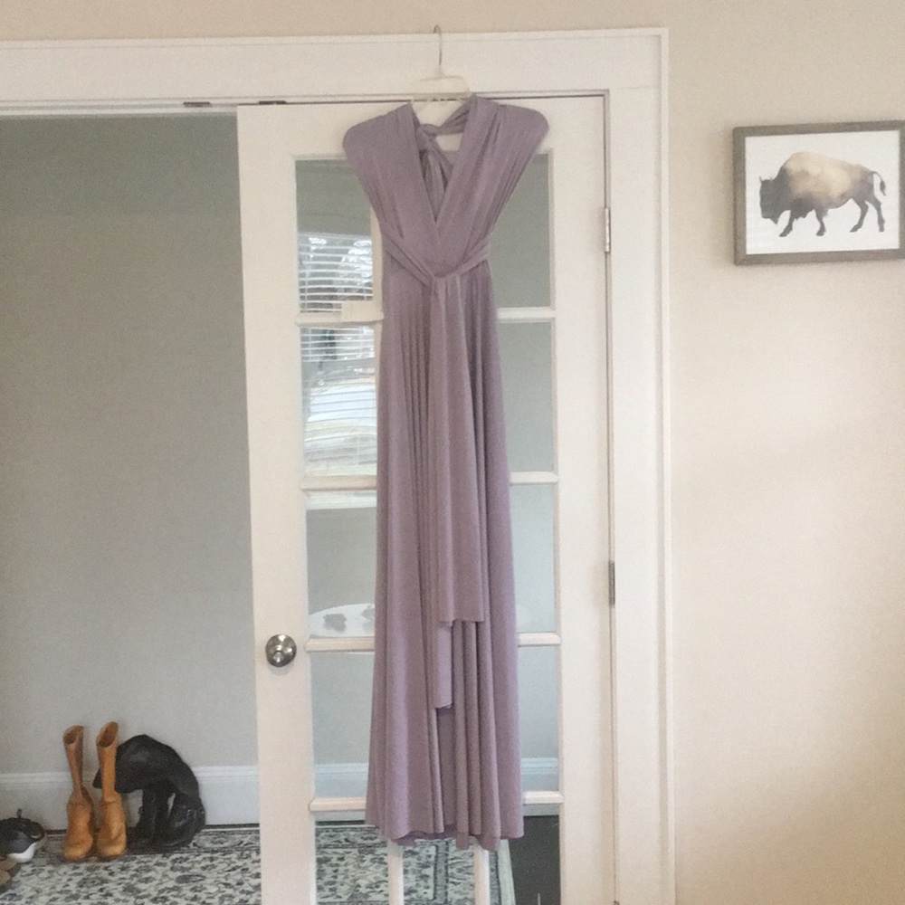 Henkaa Sakura Dusty Purple Maxi Dress